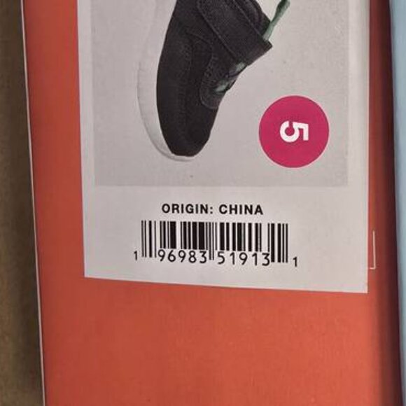 Unisex Toddler Robin Sneakers - Black, 5T - Picture 3 of 4